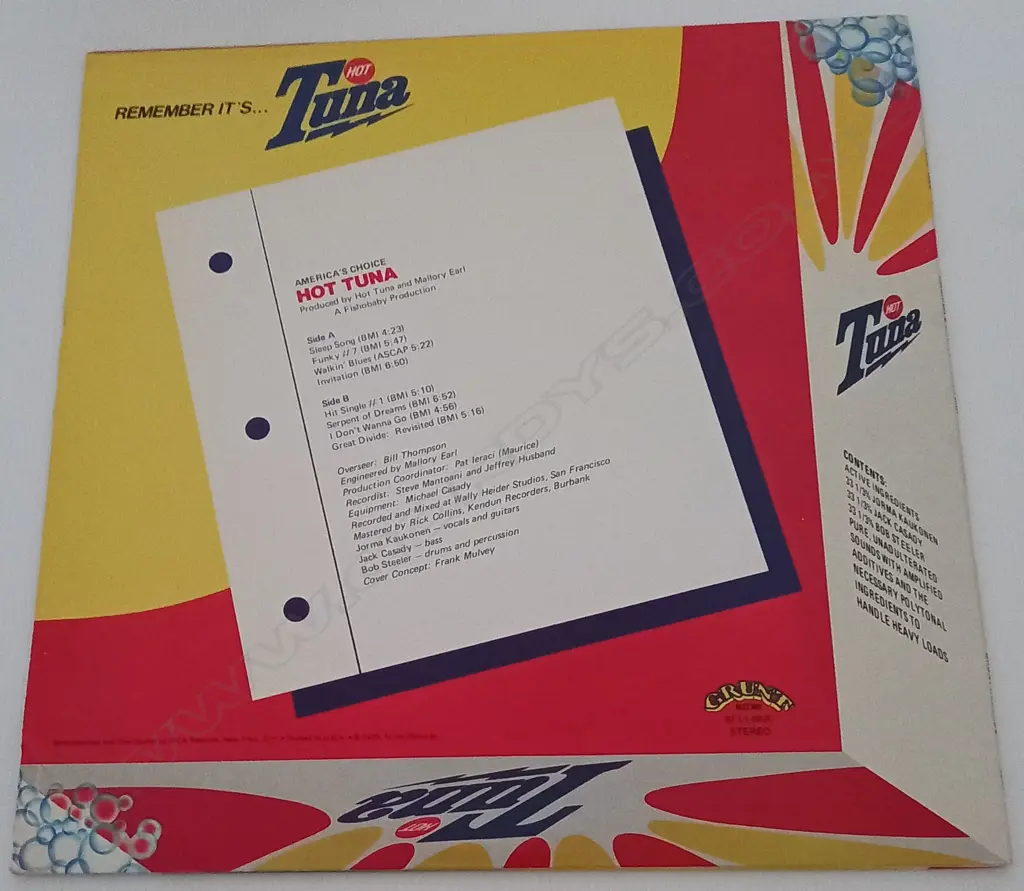 Hot Tuna, America's Choice Image 1++